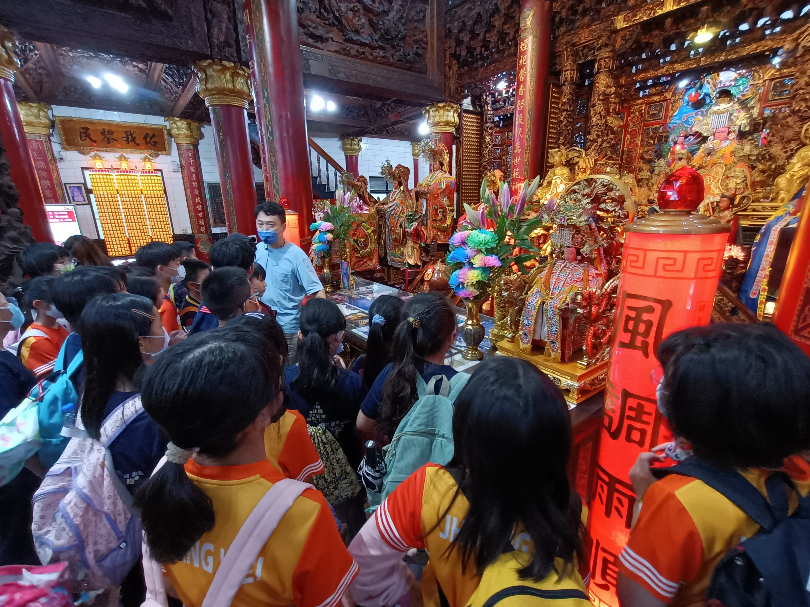 壯圍國小-珊瑚法界博物館_至進安宮介紹紅珊瑚媽祖