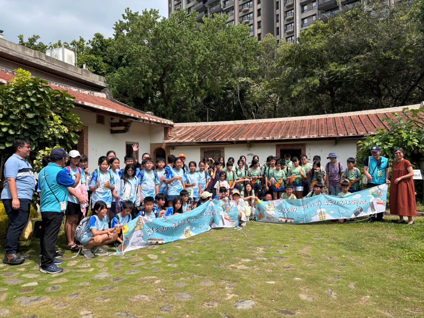01_實地踏查橫山書法公園，園區內擁有大片陂塘造景